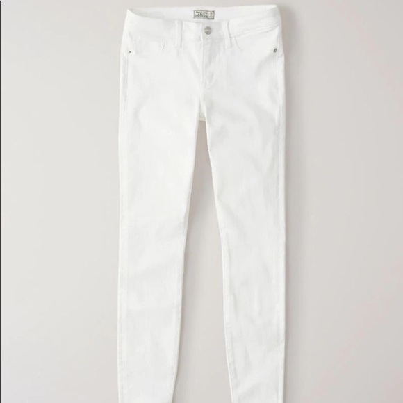 Abercrombie White Harper Skinny Jeans!!! - Picture 1 of 12